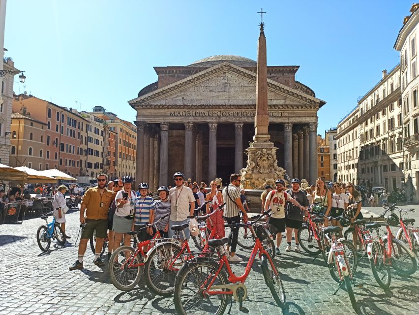 Rome: Standard or E-Bike Highlights Guided Tour - Pantheon, Piazza Navona, and Sant’Ignazio