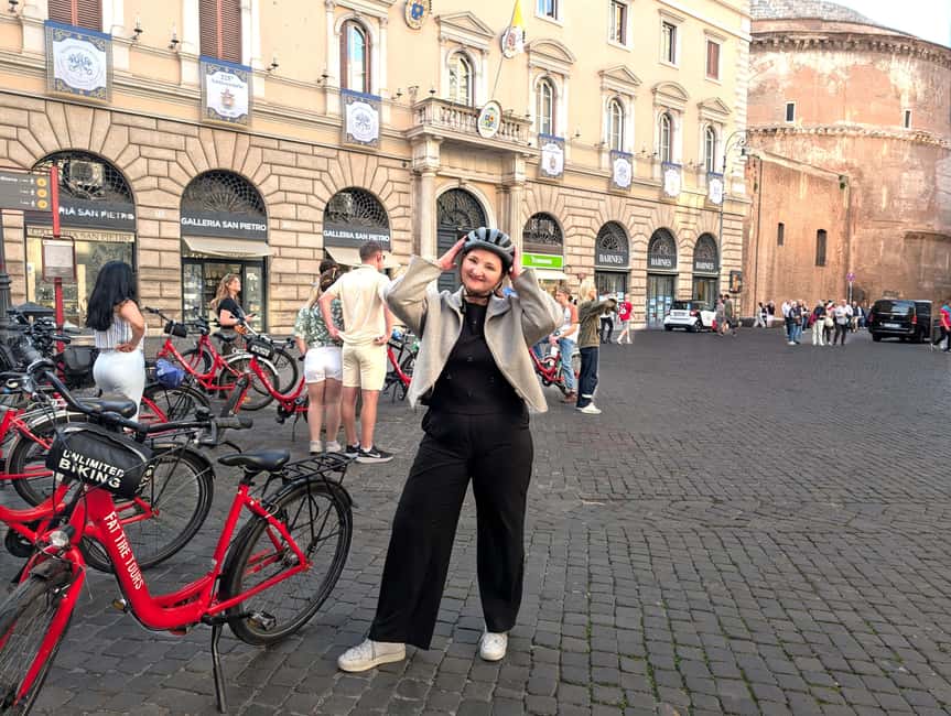 Rome: Top 10 Highlights Guided Tour by Bike or E-Bike - The Colosseum gets a memorable pass-by