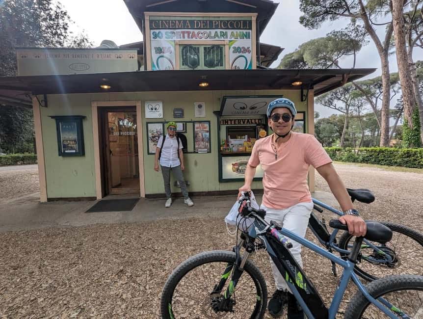 Rome: Villa Borghese E-Bike Tour (Small Group or Private) - Water Clock, Temple of Aesculapius, and Temple of Diana