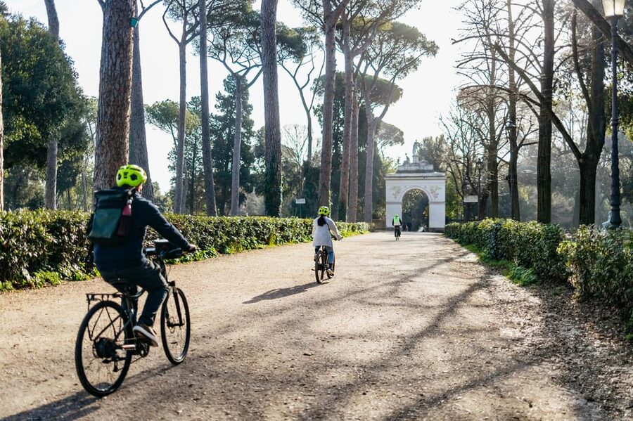 Rome: Villa Borghese, Villa Ada, and Coppedè E-Bike Tour - What the $75 price includes