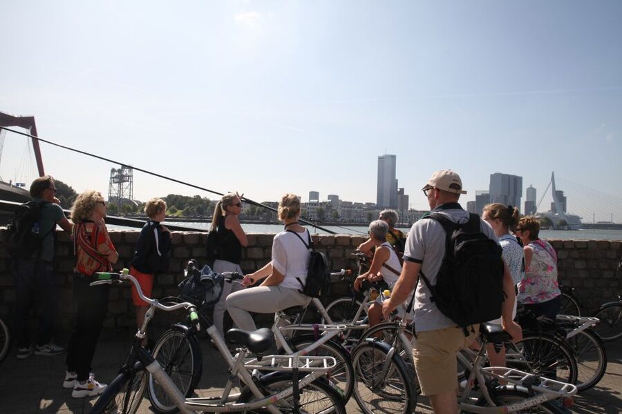 Rotterdam: 2.5-Hour Highlights Bike Tour - The Erasmus Bridge is scenic, but not effortless