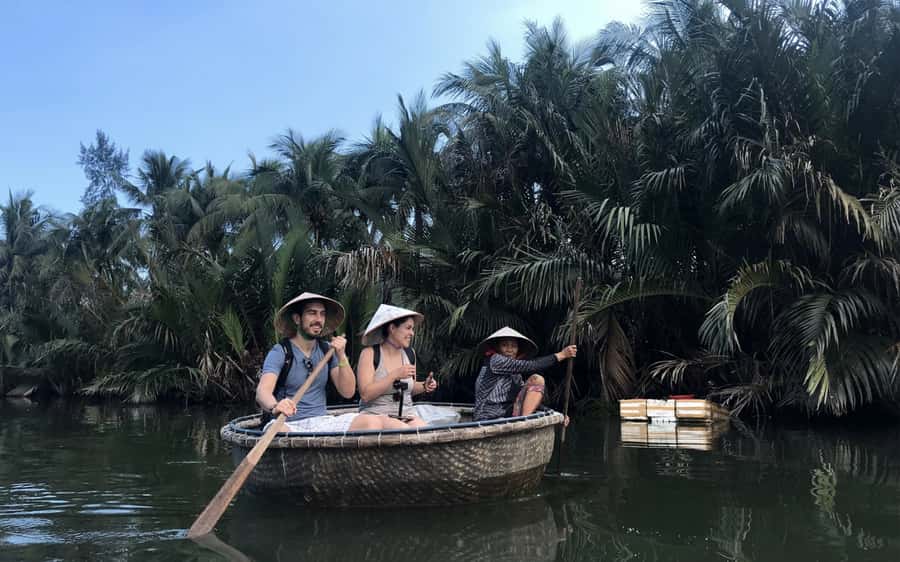 Rural Cycle, Market Tour, Basket Boat & Organic Farm Cooking - Working on an organic farm