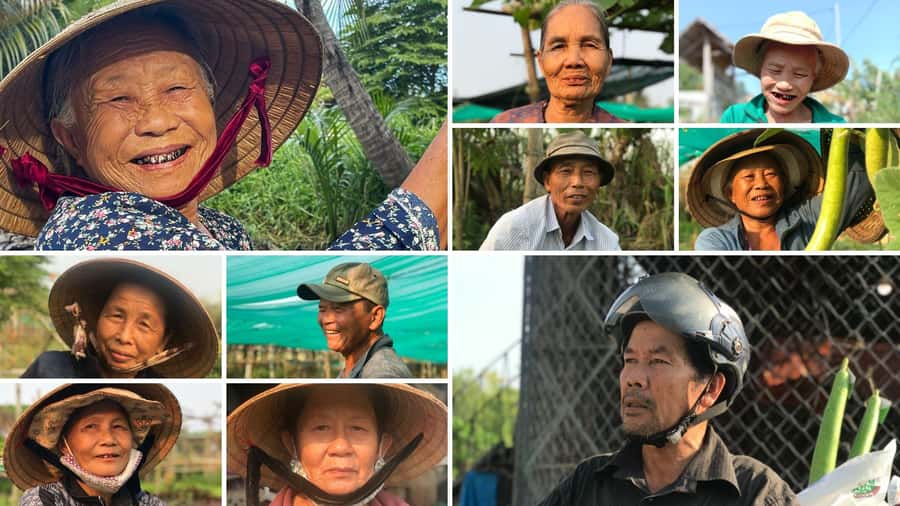 Rural Cycle, Market Tour, Basket Boat & Organic Farm Cooking - Dietary needs and family comfort