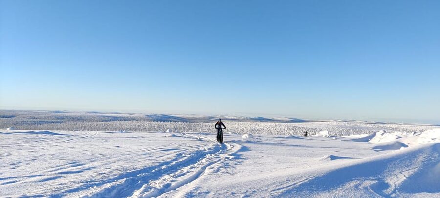 Saariselkä: Guided Fatbike Tour - What the two-hour tour feels like