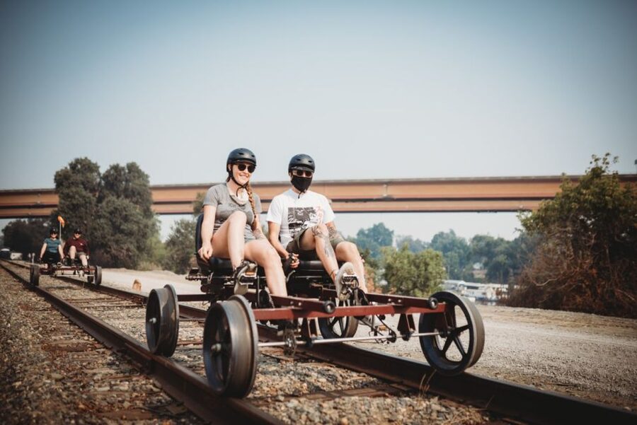 Sacramento: Yolo Countryside Guided Rail Bike Tour - River views, wildlife, and the quiet middle stretch