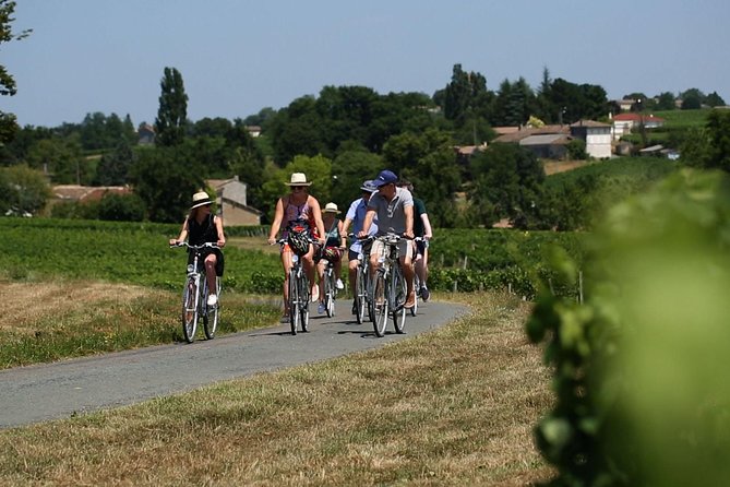 Saint-Emilion Small-Group Electric Bike Wine Tour Tastings & Lunch from Bordeaux - Walking through the UNESCO-listed village