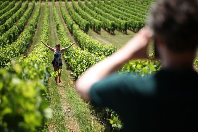 Saint-Emilion Small-Group Electric Bike Wine Tour Tastings & Lunch from Bordeaux - Riding the Saint-Émilion vineyards by e-bike