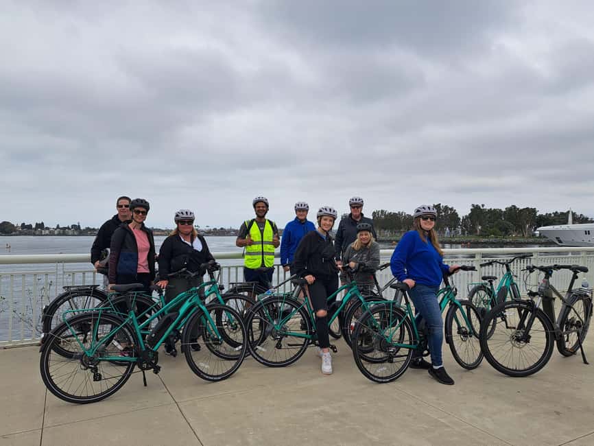 San Diego Guided E-Bike Tour - Balboa Park & Gaslamp Quarter - The Embarcadero and San Diego Bay