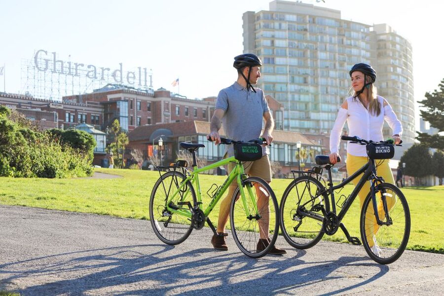 San Francisco: Bike Rental from Golden Gate Bridge with Map - Following the waterfront toward the Golden Gate Bridge