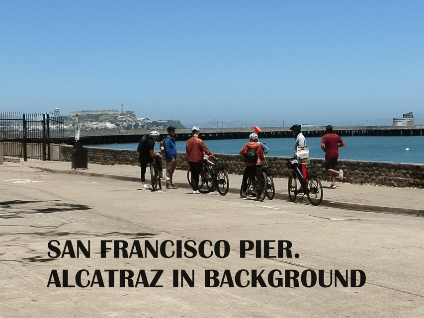 San Francisco: Bike the Bridge & Back with Ferry - Riding from the Marina toward the bridge