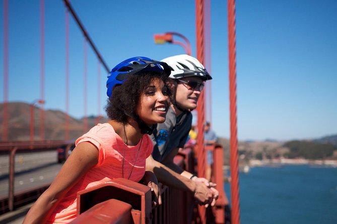 San Francisco Golden Gate Bridge Bike or Electric Bike Rental - Downhill into Sausalito
