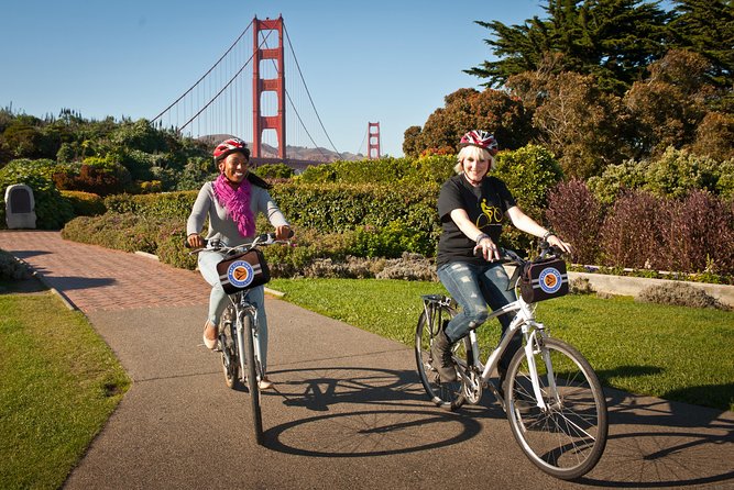 San Francisco Golden Gate To Sausalito Bike Tour - Crossing the Golden Gate Bridge