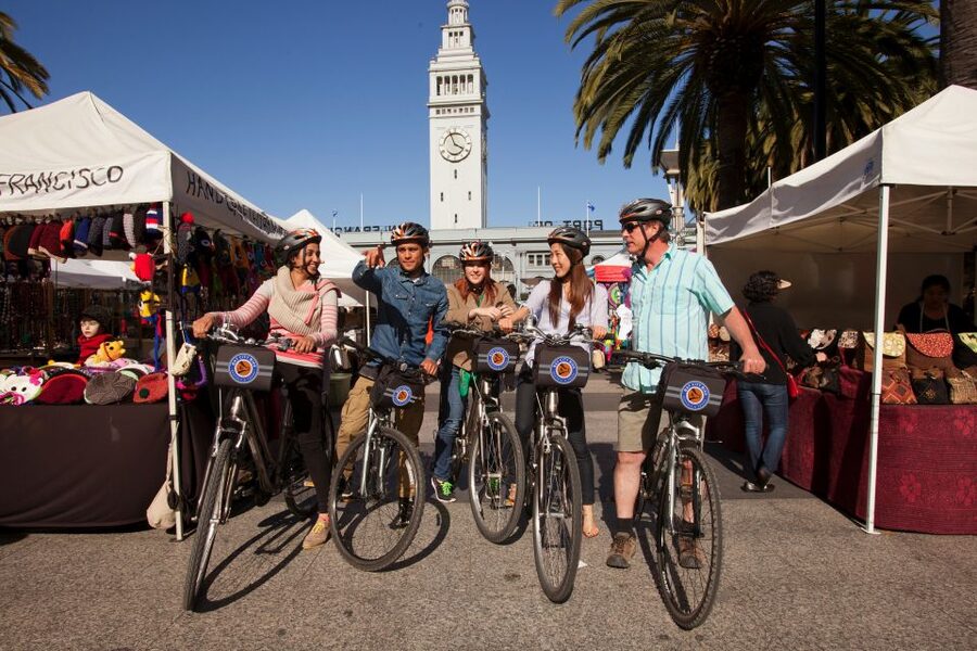 San Francisco Guided E-Bike Tour: Top Landmarks & Views - Along the Embarcadero to Oracle Park
