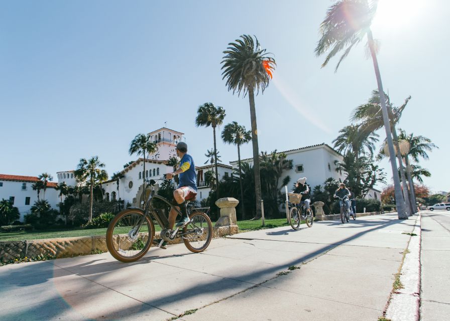 Santa Barbara: Electric Bike City Tour - Stearns Wharf and the working waterfront