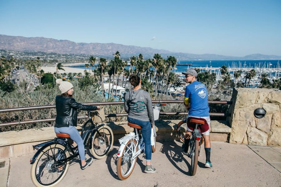 Santa Barbara: Electric Bike City Tour - From East Beach to Butterfly Beach