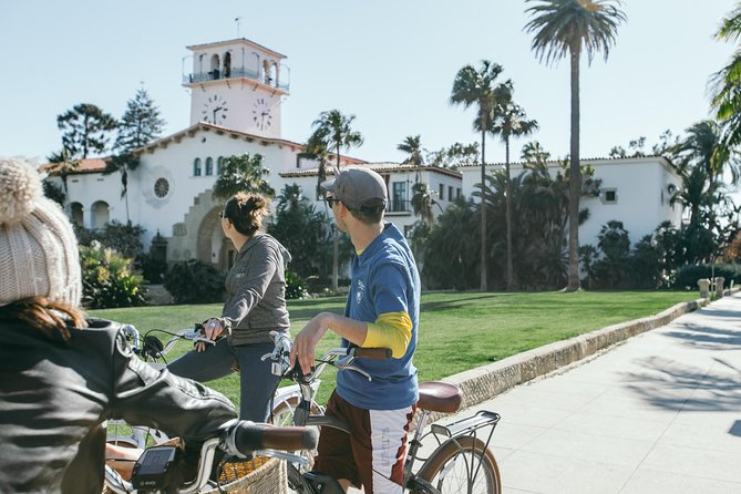 Santa Barbara Electric Bike Tour - Old Mission Santa Barbara, when the route allows