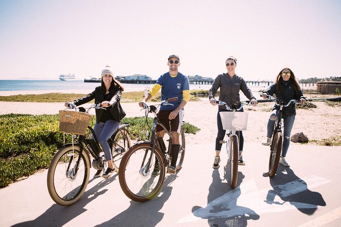 Santa Barbara Electric Bike Tour - Along the seaside boardwalk and Montecito