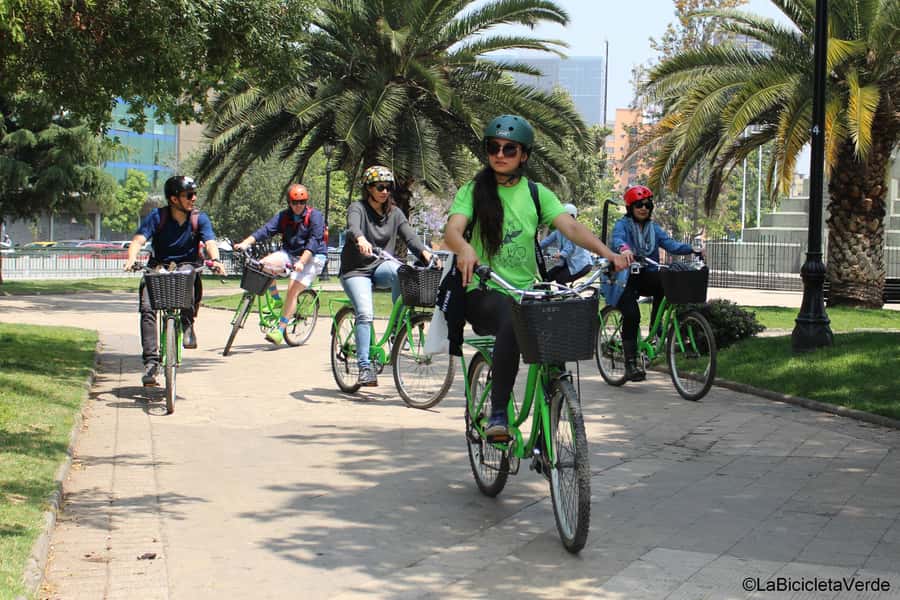 Santiago: Markets Bike Tour - Starting in Bellavista at Constitución 153