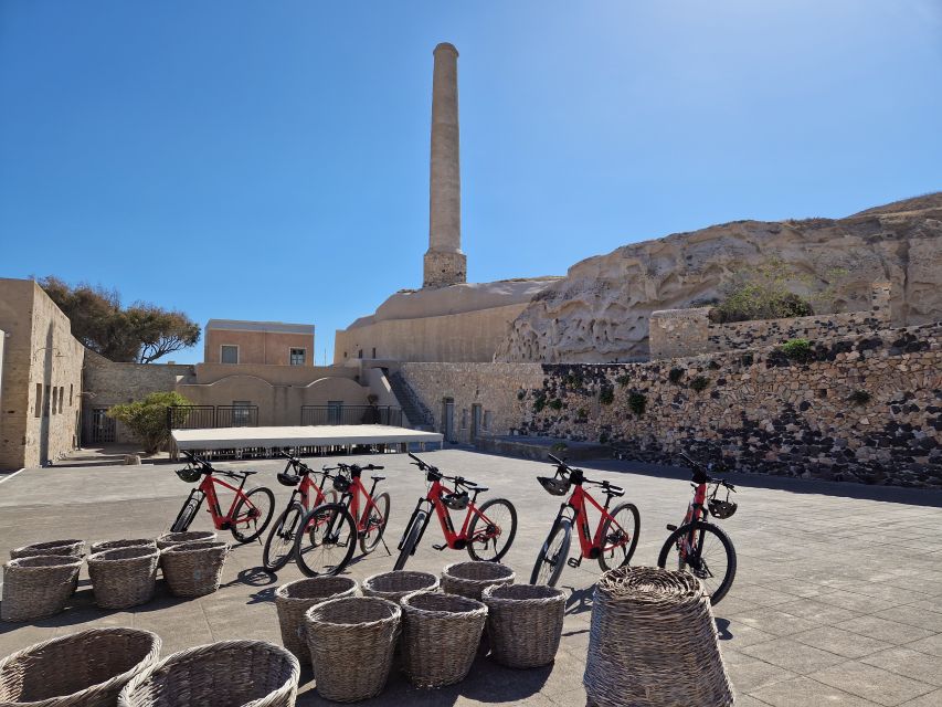Santorini: E-bike tour experience - Vineyards that still shape the island