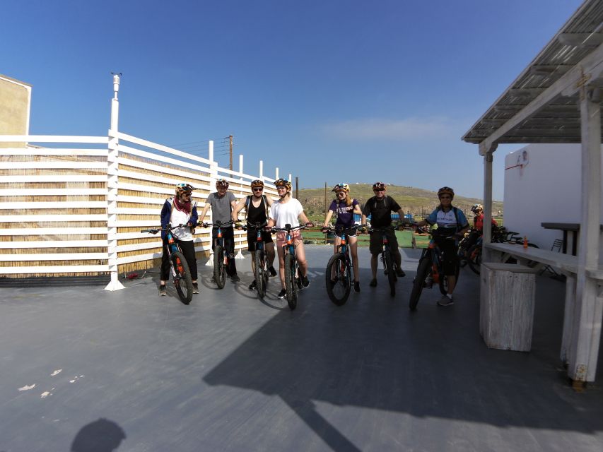 Santorini: Electric Mountain Bike Adventure - Finishing at the Private Beach