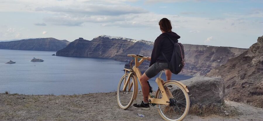 Santorini's Handcrafted Wooden E-Bike Rental - Key points to know before you ride