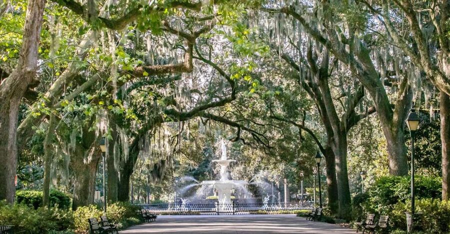 Savannah: History, Culture, & Scenic Views E-Bike Tour - Riding through Savannah’s historic district