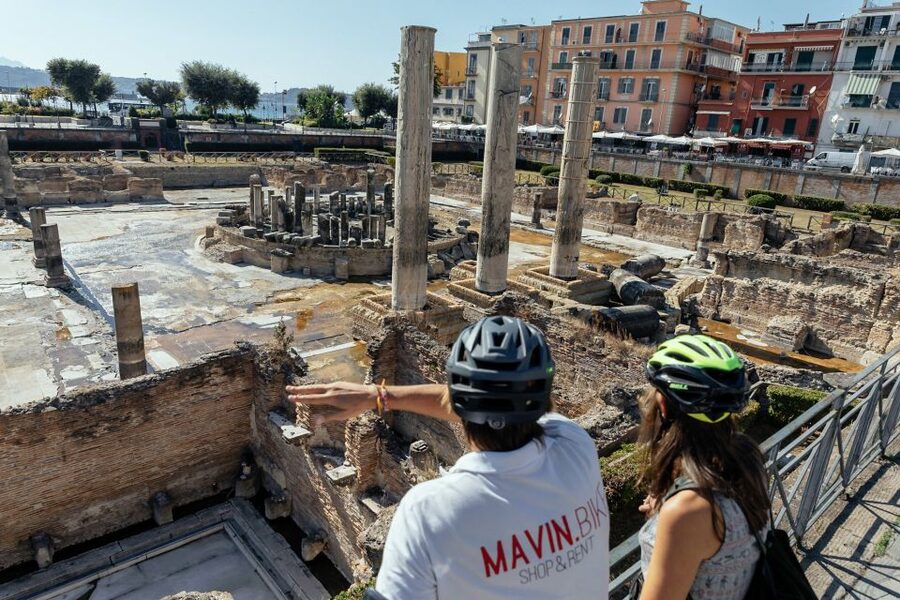 Scenic E-Bike Ride with Vineyard Wine & Meal - Roman ruins and the hidden amphitheater