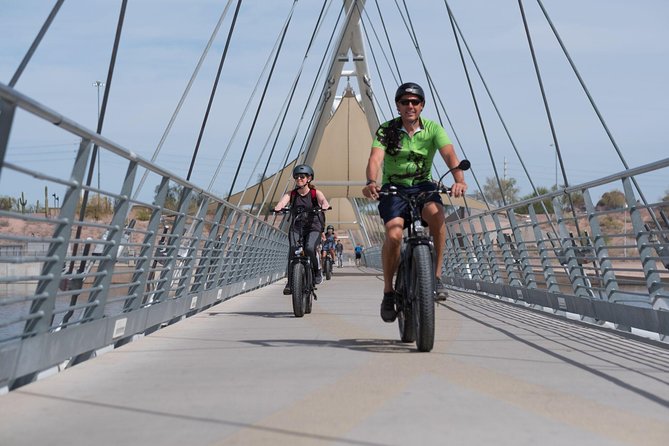 Scottsdale Greenbelt E-Bike 20 Mile Ride - Tempe Town Lake and the Salt River paths