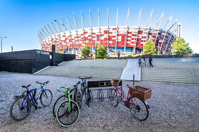 Secrets of Warsaw 4-hour Bike Tour - Royal Łazienki Park and the Vistula crossing
