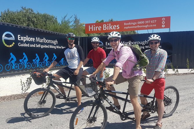 Self-Guided Biking Wine Tour (full day) in the Marlborough Region. - Building your own winery route
