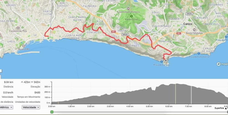 Self-Guided E-Bike Road Tour from Funchal to Garajau - Coastal roads toward Ponta do Garajau