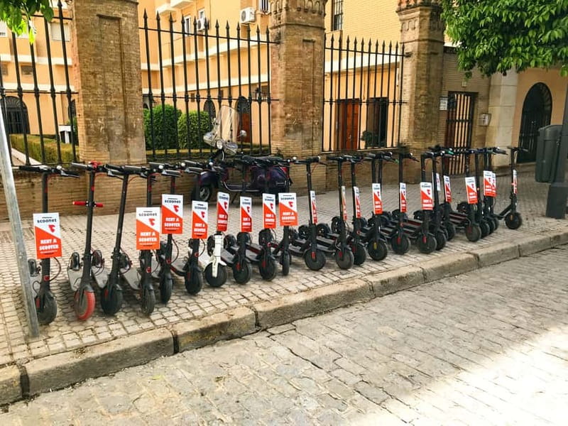Seville: Electric Bike City Tour - San Telmo Palace and María Luisa Park