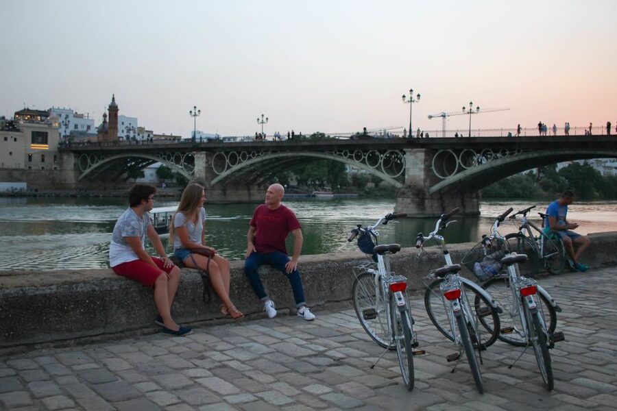 Seville: Guided Sunset Bike Tour - The guides make the biggest difference