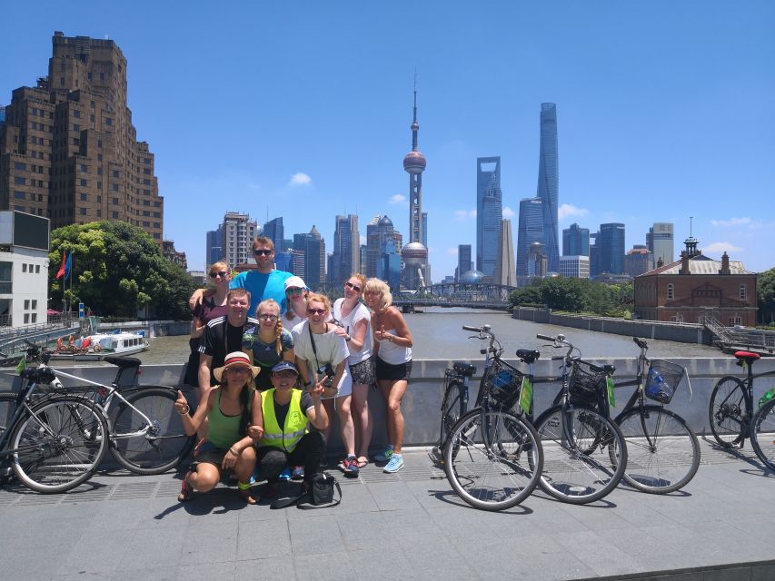 Shanghai: Full Day Classic Bike Tour With an Authentic Lunch - The Bund and Shanghai Old Street