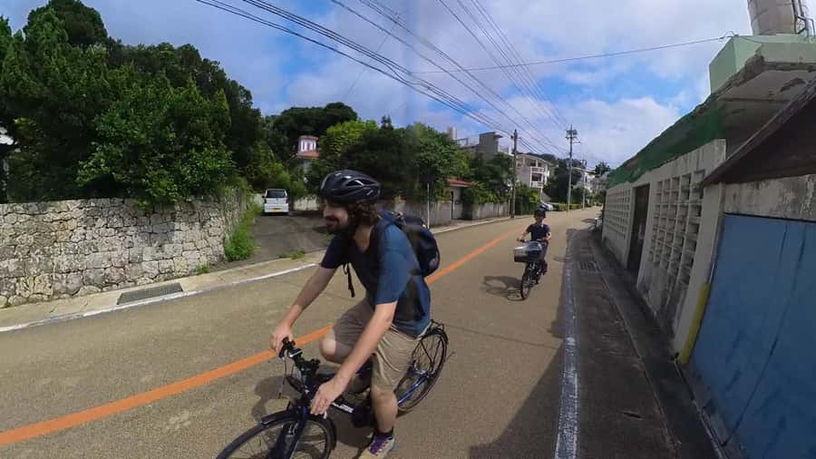 Shuri+Naha: Cycling Tour Explore Water Heritage with E-Bike - The Vermilion Gate and Shuri Castle