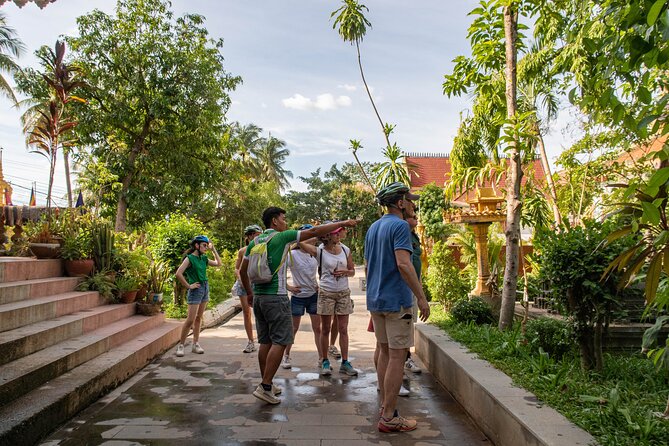 Siem Reap Countryside Bike Tour / E-Bike or Tuk Tuk - Lotus farms, Buddhist temples, and village handicrafts