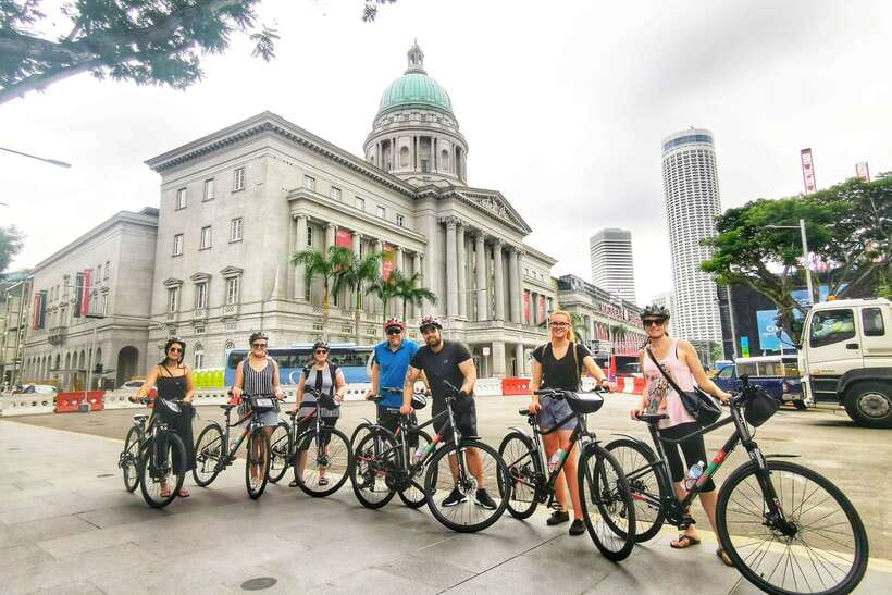 Singapore: Historical Half-Day Bike Tour - Following the Singapore River into the colonial past