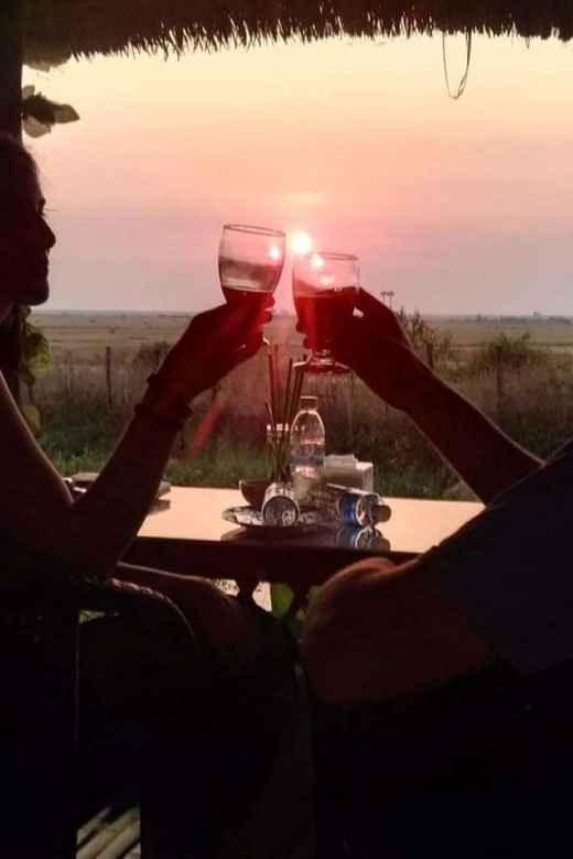 Small Group Countryside Sunset Bike Tours - Phnom Krom, the sunset, and the picnic