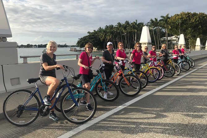 South Beach Bicycle Rental - South Pointe Park and the Miami Beach stretch