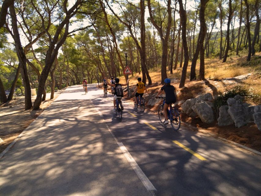 Split: Old Town and Marjan Park Bike Tour - The high viewpoint is worth the climb