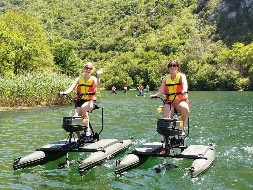 Split/Omiš: Cetina River Water Bike Safari - Four Kilometers Down the Cetina