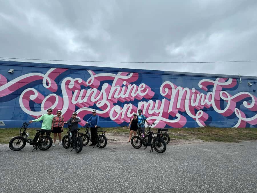 St. Petersburg, FL: Sightseeing & Murals Electric Bike Tour - The St. Petersburg Pier and Central Avenue