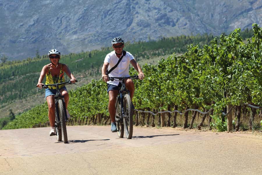 Stellenbosch: Wine Farm E-Bike Guided Tour - Starting at Lanzerac and getting ready to ride