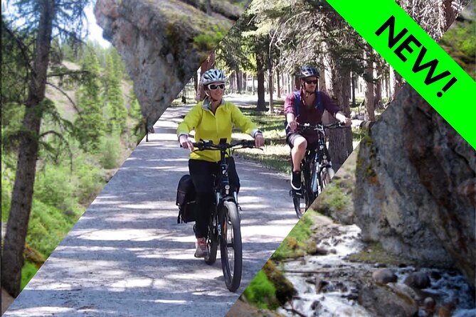 Sundance Canyon eBike and Hike Guided Tour - From Bear Street to the Bow River pathway