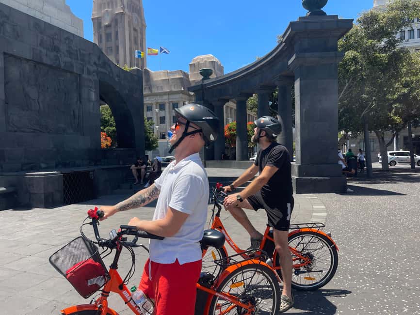 Tenerife: Guided Historical Bike Tour with E-Bike Option - The port, castle, and Auditorio de Tenerife