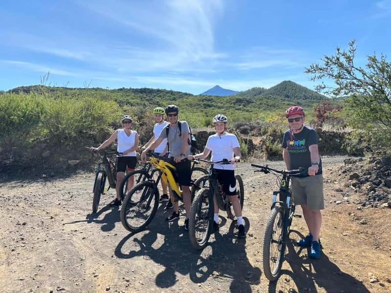 Tenerife: premium e-bike ride at Chineyro volcanic area - Gravel, rocks, and the climb into pine forest