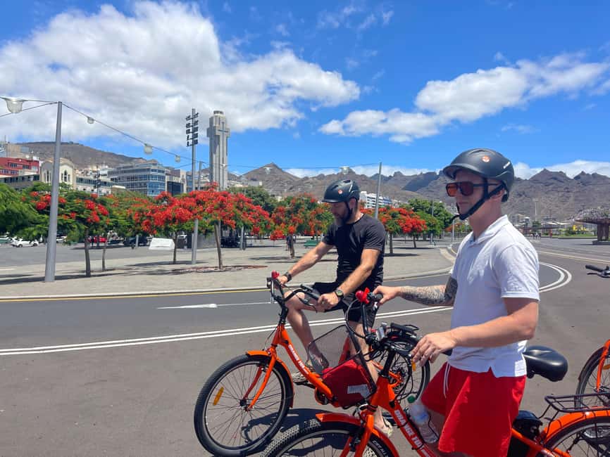Tenerife: Santa Cruz Guided Bike Tour 1.5 hour - Plaza de España and Santa Cruz’s central streets