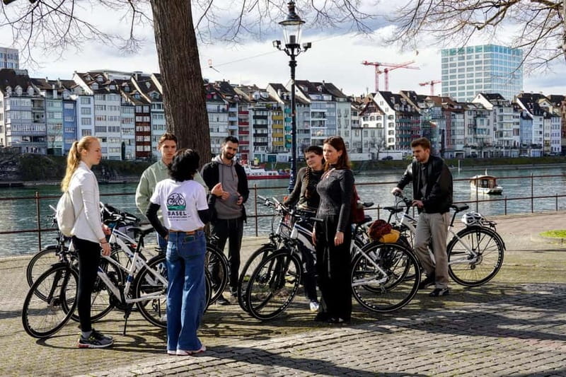 The Best of Basel: Guided Bike Tour - Dreirosenbrücke and the three-country view