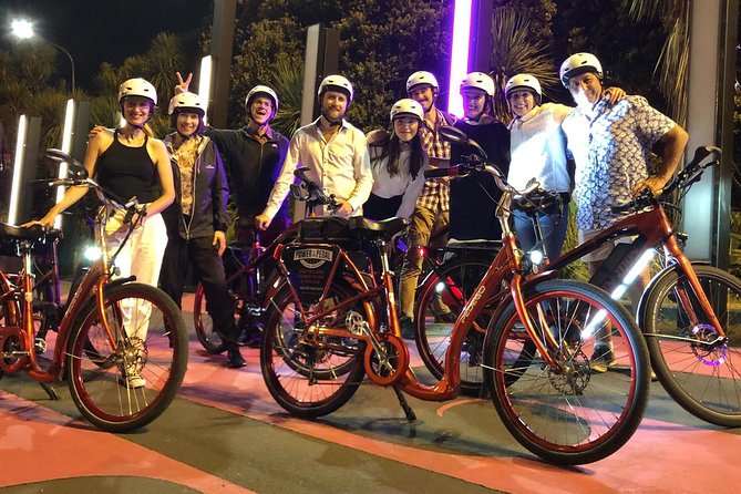 The City Lights: a unique electric bike tour of Auckland by night! - Grafton Gully and the ride back