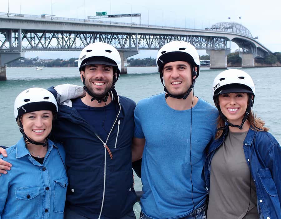 The Classic: Discover Amazing Auckland on an Electric Bike - Getting comfortable on the electric bike